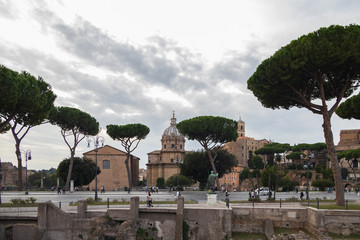 Downtown Rome, Italy