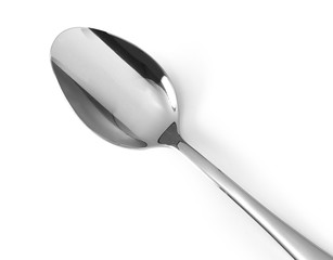 Spoon Stainless Steel isolated on white background