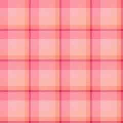Abstract checkered background in pink and peach tones. Seamless pattern for your design.