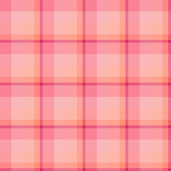 Abstract checkered background in pink and peach tones. Seamless pattern for your design.