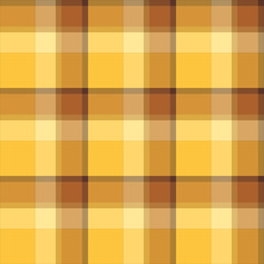 Abstract checkered background in gold and brown tones. Seamless pattern for your design.