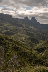 Fototapeta premium Terraced Rice Fields, Laos