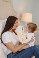 Mother, baby and love