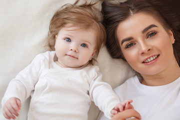Mother, baby and love