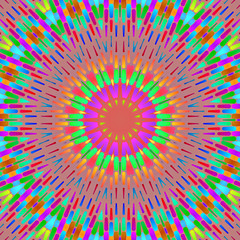 abstract colorful polygonal star shape graphic