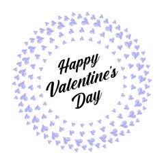 Obraz premium Valentine's day gift cart with happy valentine's day text. Love related items. Home decoration printable.