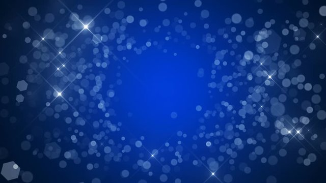 blue sparkling super background stars circles