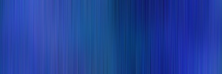 abstract horizontal header background with vertical stripes and dark slate blue, royal blue and midnight blue colors