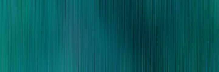 abstract horizontal header texture with vertical stripes and teal green, teal and very dark blue colors