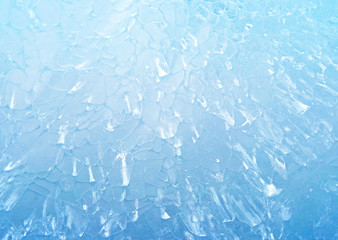 Colorful ice texture