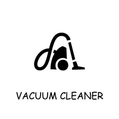 Vacuum Cleaner flat vector icon