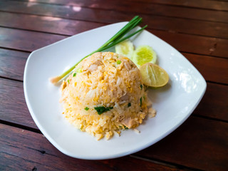 Chicken Fried Rice, Thai Style.
