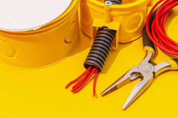 Spare parts and wires for replacement or repair of electrical equipment