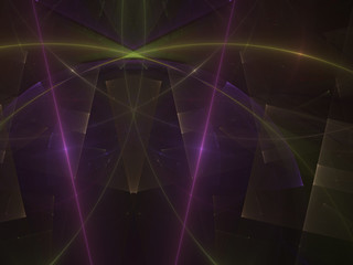 Imaginatory fractal background Image