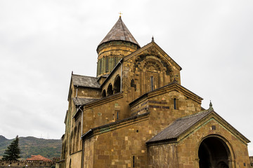 Fototapeta na wymiar Swetizchoweli Church (Cathedral) in Mzcheta, Georgia, Asia