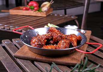 meat with vegetables