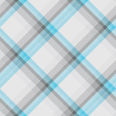 Checkered background in grey and blue tones. Seamless pattern for plaid, fabric, textile, clothes, tablecloth and other things.