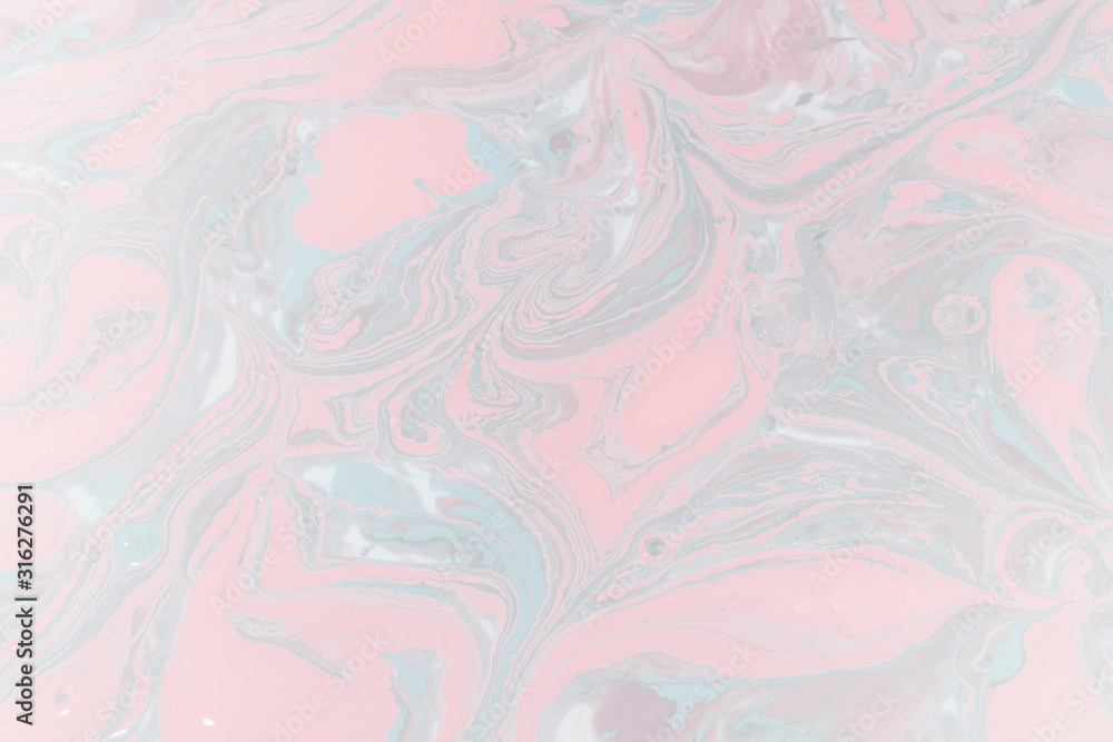 Poster gradient marble pattern in soft color background