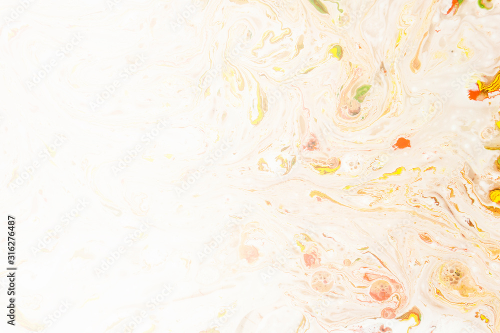 Poster gradient marble pattern in soft color background