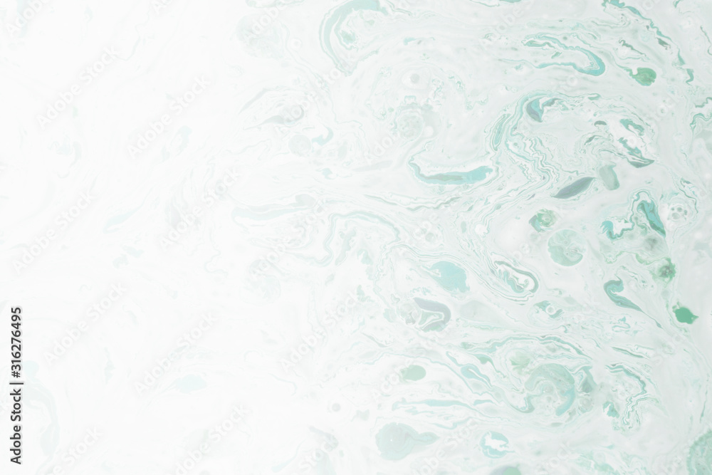 Poster gradient marble pattern in soft color background