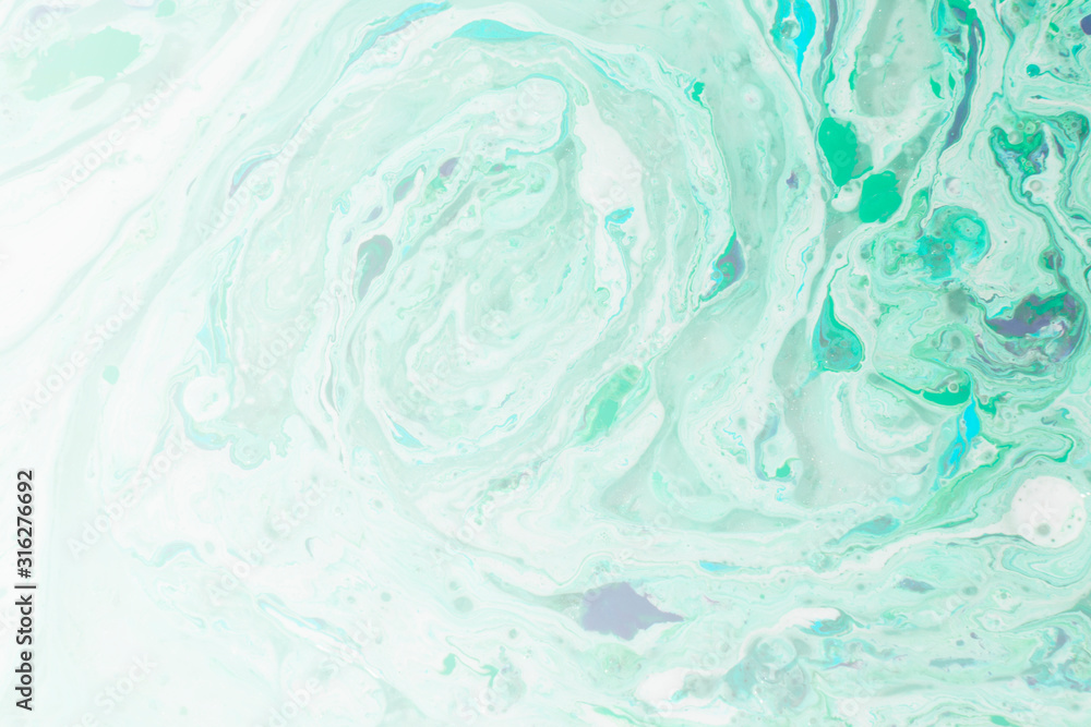 Poster gradient marble pattern in soft color background