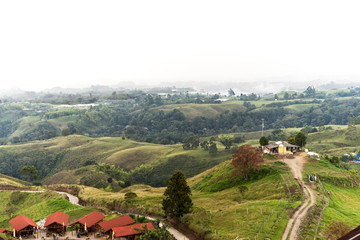 Beautiful Sights of Lookout of Filandia in Quindio, Colombia II