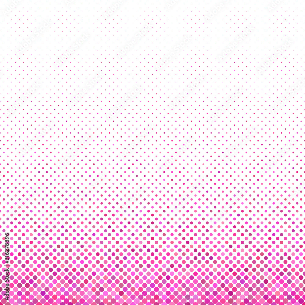 Poster pink abstract geometric dot pattern background - vector design
