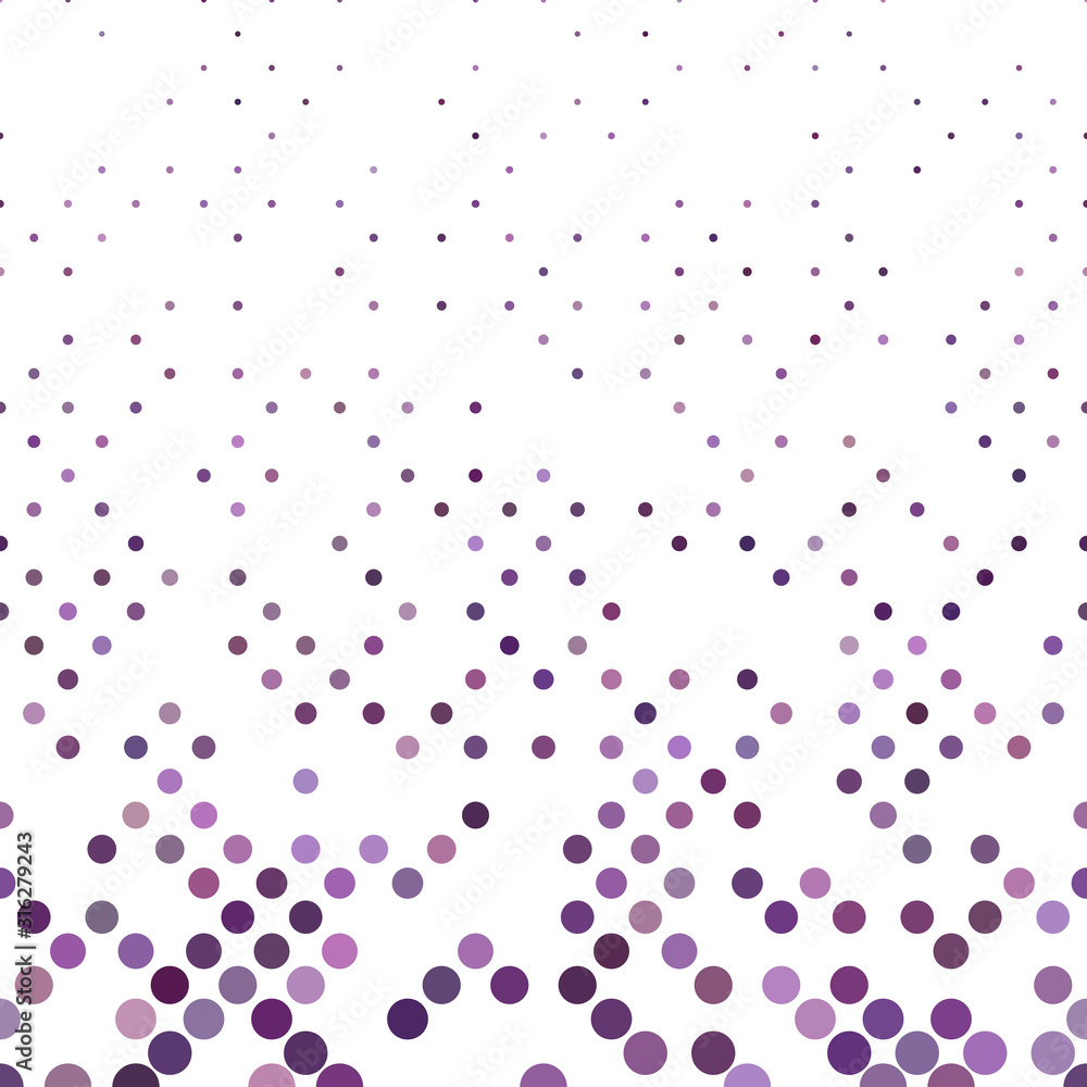 Poster geometric circle pattern background - graphic design with small dots