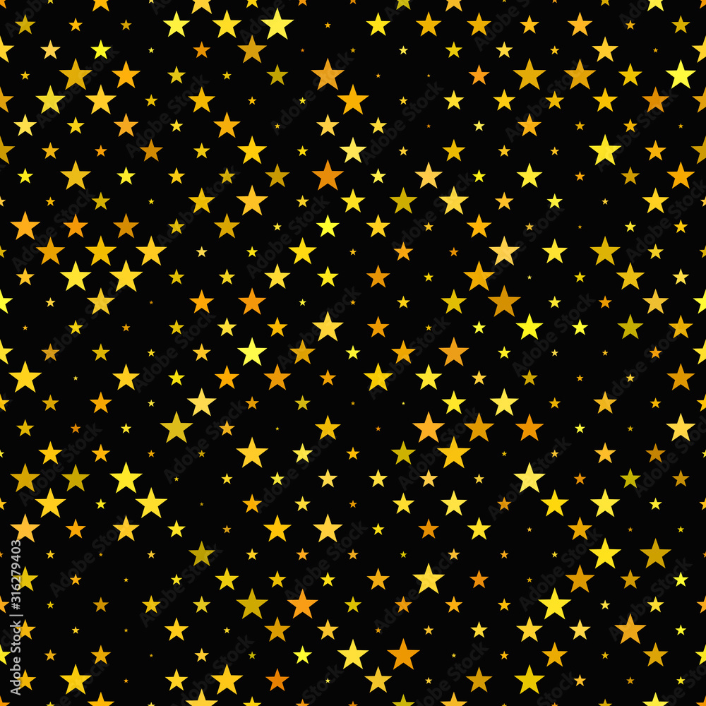 Aufkleber abstract star pattern background - vector design