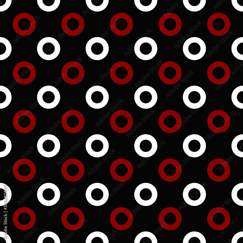 Poster abstract geometrical circle pattern design background - color vector graphic