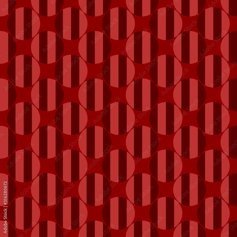 Poster seamless abstract circle pattern background - vector illustration