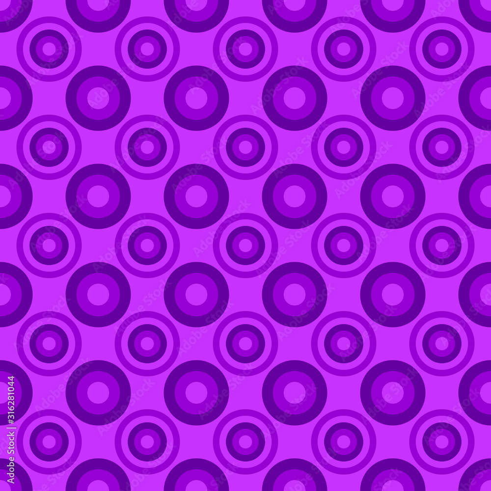 Poster abstract geometrical circle pattern background design - colored vector graphic