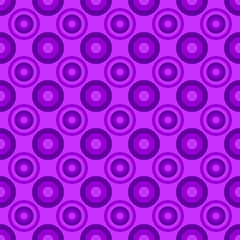 Plakat Abstract geometrical circle pattern background design - colored vector graphic