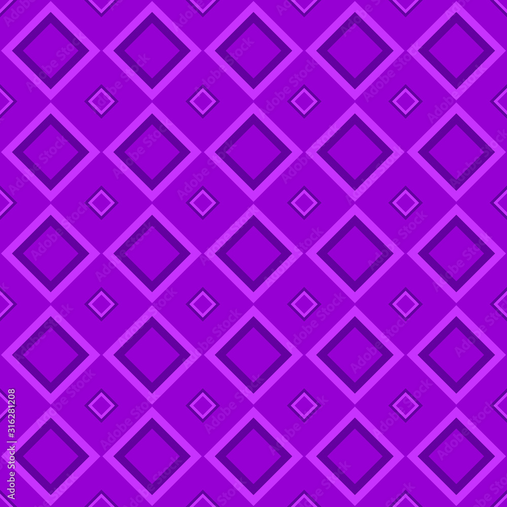 Poster seamless abstract square pattern background - vector illustration