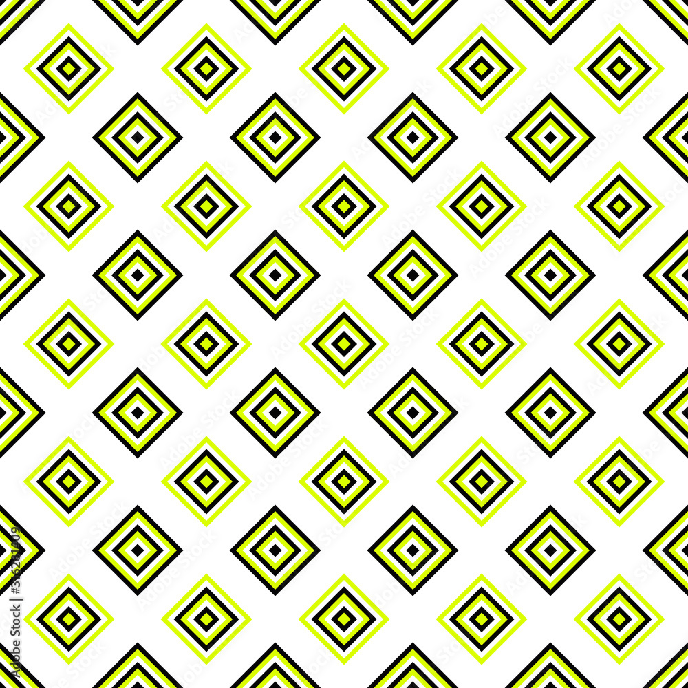 Poster abstract repeating square pattern design background - colored vector graphic