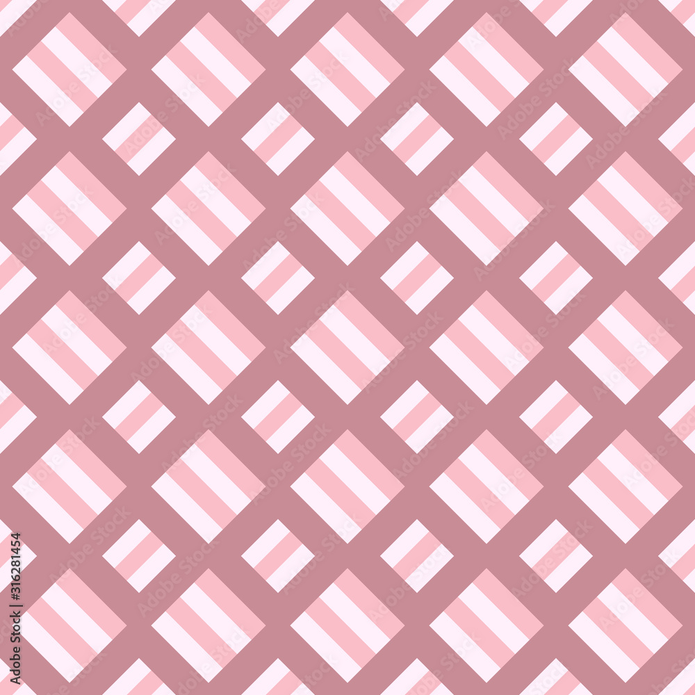 Poster seamless abstract square pattern background - vector graphic design