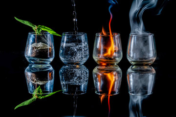 quattro elementi naturali