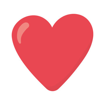 happy valentines day, red heart love romantic icon