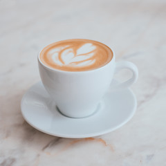 Cup of cappuccino