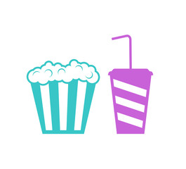 cinema menu illustration