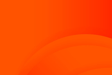 Orange background. Dynamic style banner design orange gradient. Abstract realistic papercut decoration. background for poster, web, landing, page, cover, ad, greeting, card, social media, promotion