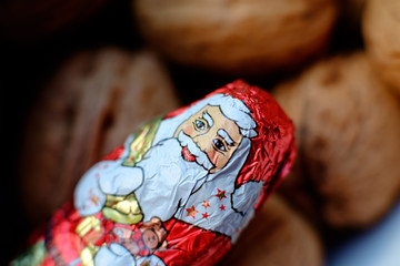 Walnuts and chocolate for St Nikolaus day