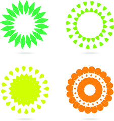 Abstract ornamental circles. Abstract ornamental ellipse. Abstract vector background. Circle background. Decorative pattern. Abstract flower. Flower background. Art wallpaper. mandala background.