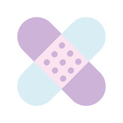 first aid bandage healing health icon