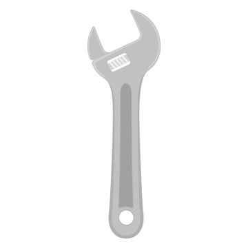 Isolated wrench image