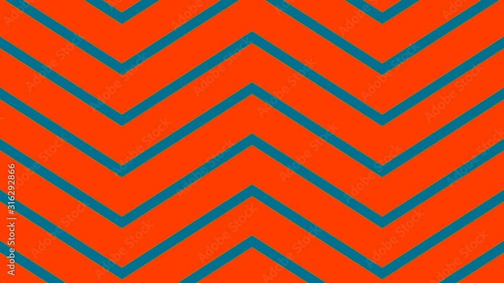 Poster blue and red loop upward arrows background