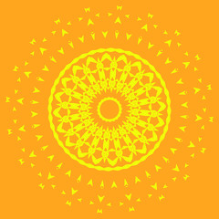 Abstract ornamental circles. Abstract ornamental ellipse. Abstract vector background. Circle background. Decorative pattern. Abstract flower. Flower background. Art wallpaper. mandala background.