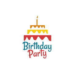 Happy Birthday Vector Template Design