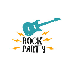 Rock Logo Images Stock Vectors