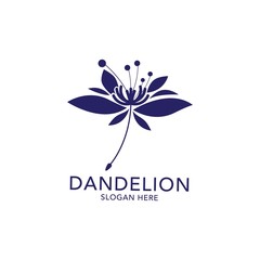 Dandelion Logo Template Stock Vectors
